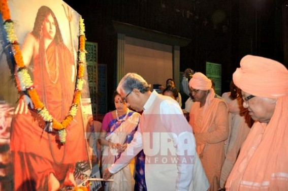 Tripura remembers great soul Pranavanda 